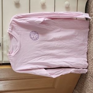 Puppies Love Pink long sleeve T shirt.